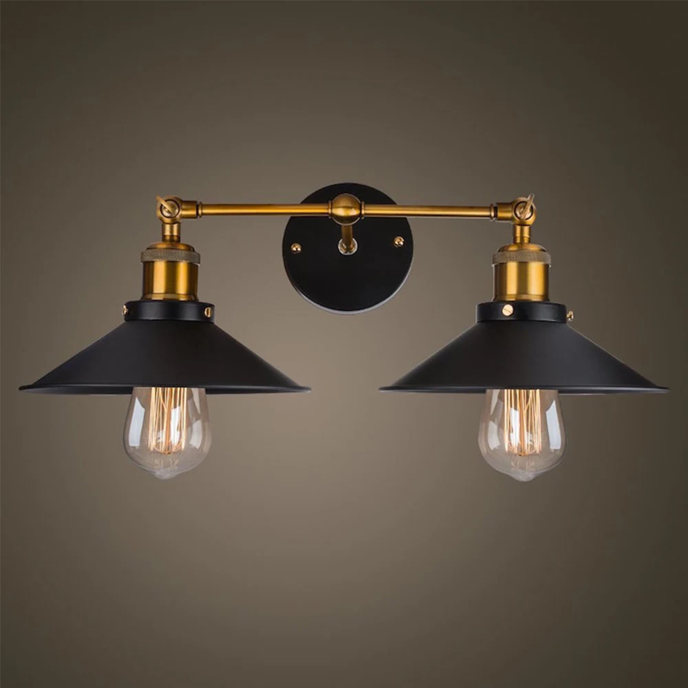 Lampara pared настенный светильник E27 85-265 в wandlamp badroom тщеславие светодиодный настенный светильник винтажная мода бар лампы зеркальный свет домашний декор