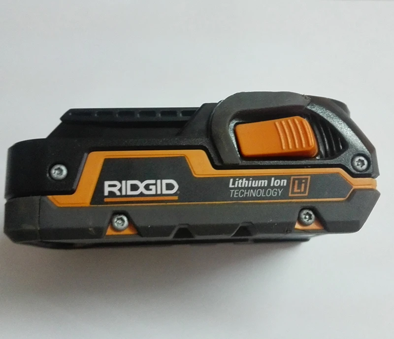 Используется RIDGID R840085 18 в вольт 27wh литий ионная гипер батарея датчик топлива для
