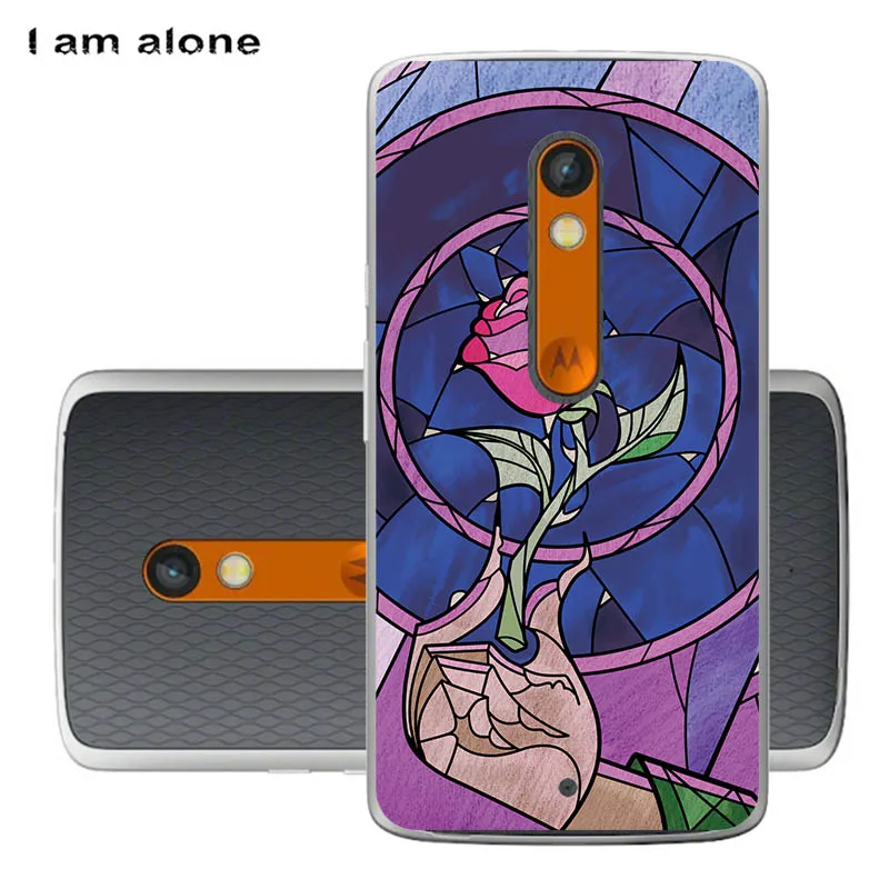 Чехлы для телефонов I am alone для Motorola Moto X Play, 5,5 дюймов, жесткий пластиковый мобильный Модный чехол с рисунком для Moto X Play - Цвет: PC HH67