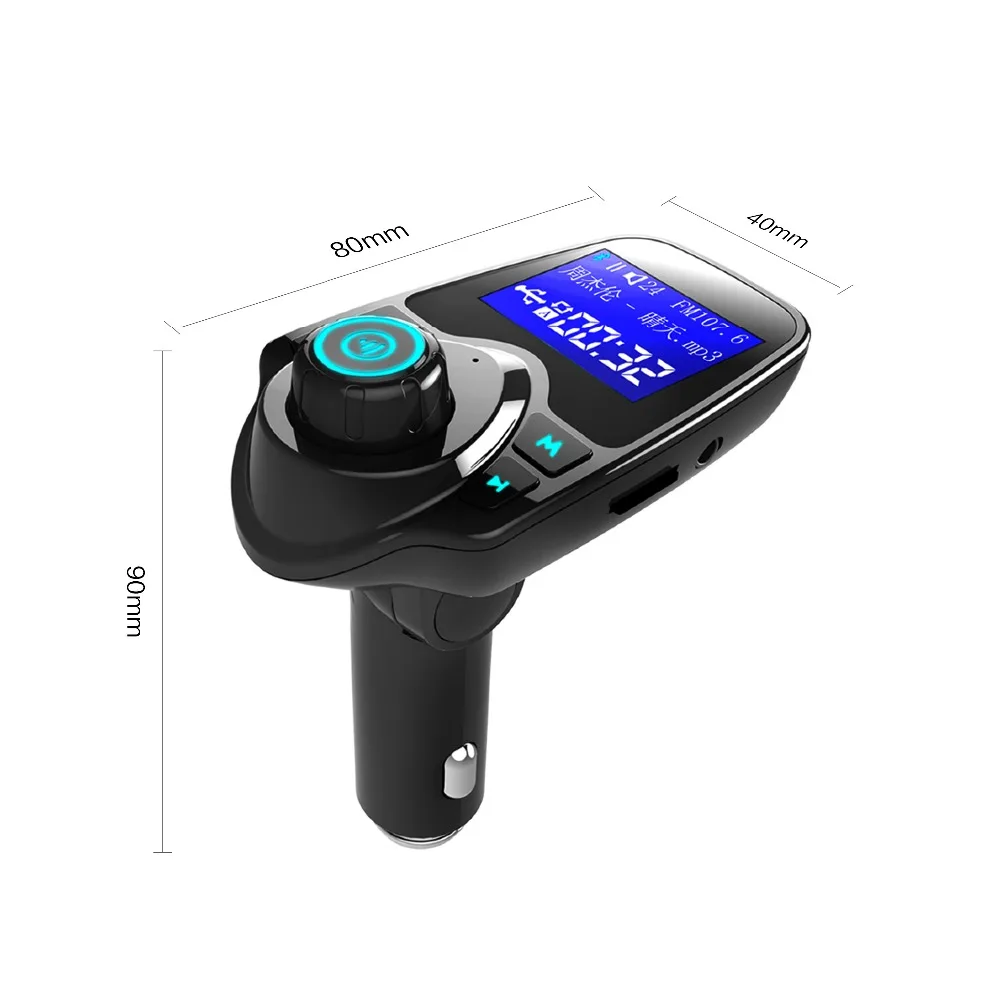 Fm трансмиттер автомобильный 12 В 2 USB порта|fm modulator|car mp3fm transmitter |