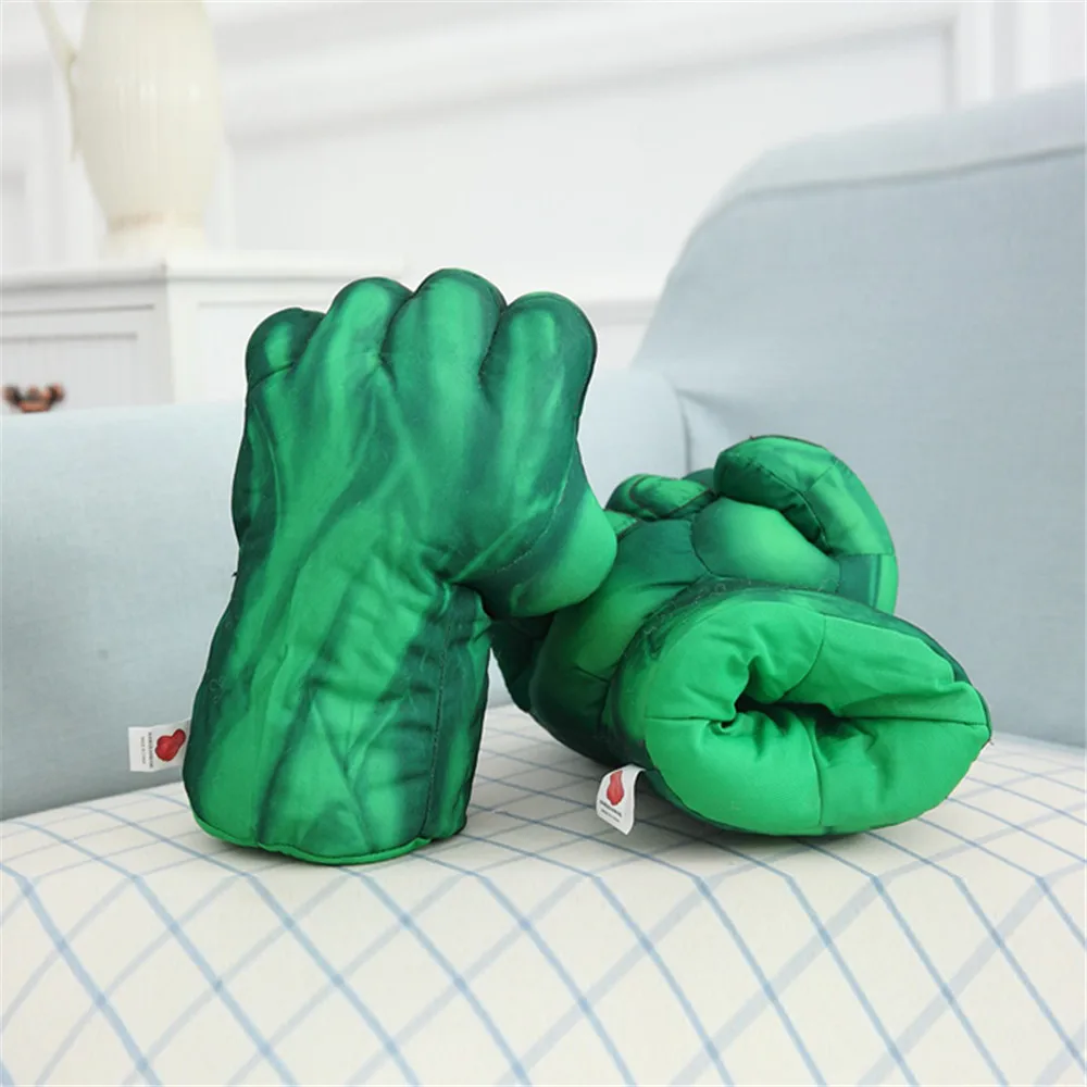 2 шт./пара костюм супергероя для вечеринки Халк Человек паук перчатки рук