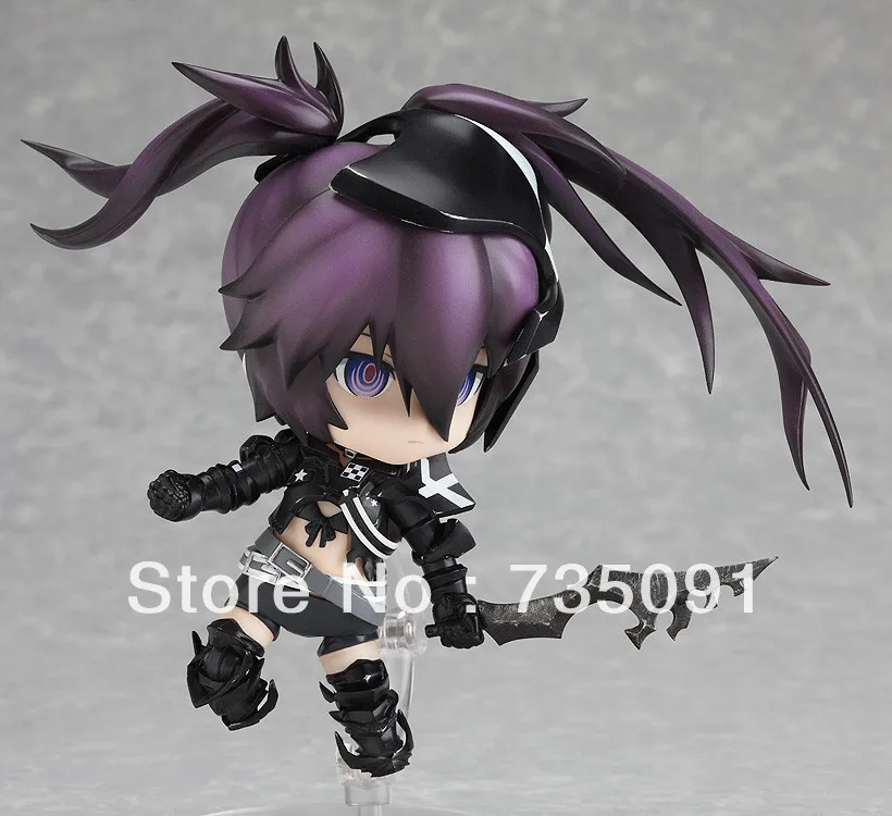 Cute Nendoroid 4&quot Black Rock Shooter Blade Version Miku PVC Action Figure Model Collectio Toy | Игрушки и хобби
