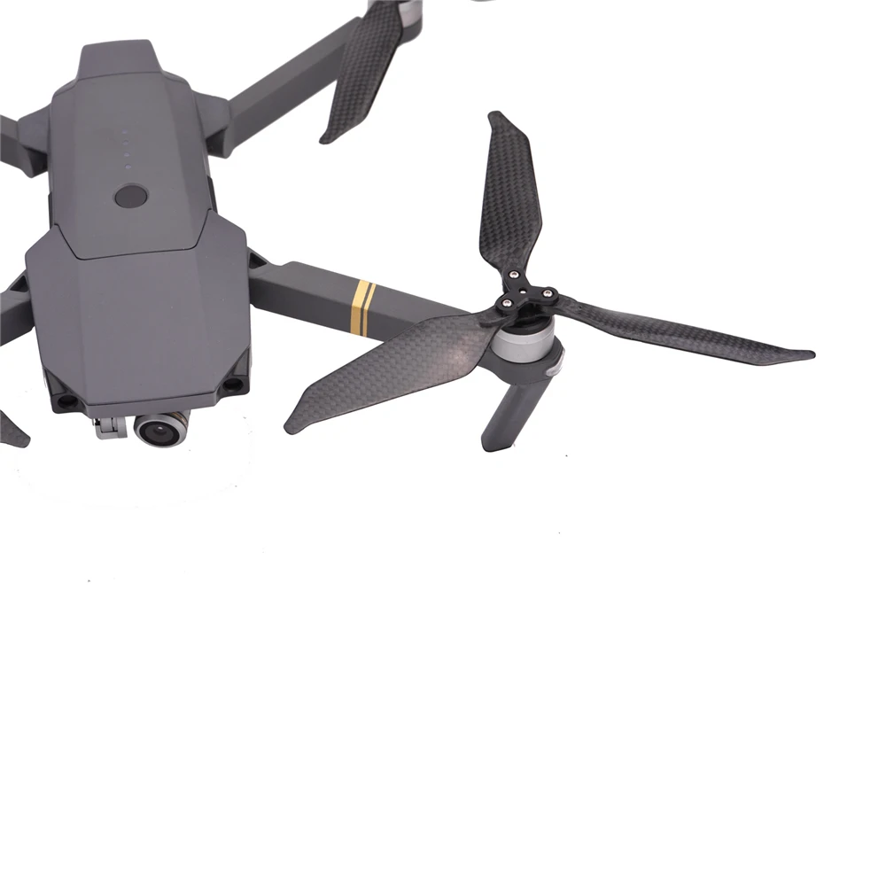 2 пары складных пропеллеров для дрона DJI Mavic Pro из углеродного волокна с низким