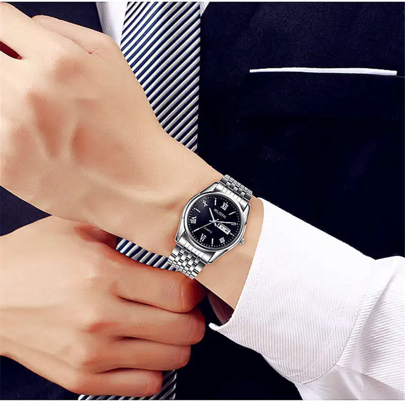 WLISTH фирменные официальные повседневные часы XF1330Watch мужские из нержавеющей стали