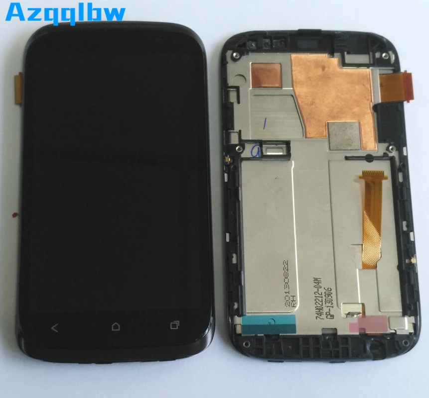 Azqqlbw для htc Desire V T328W ЖК дисплей кодирующий преобразователь сенсорного экрана в