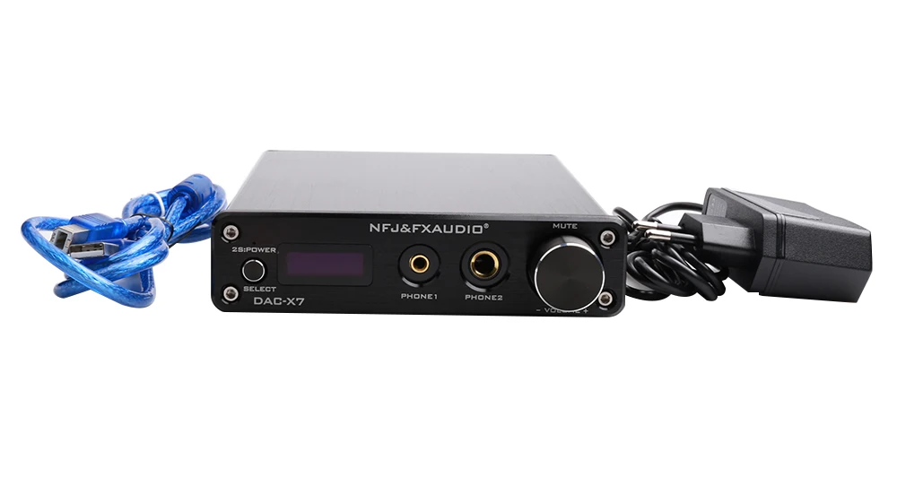 FX AUDIO DAC X7 DSD256 XMOS AK4490EQ USB HiFi аудио усилитель для наушников OPA2604 TPA6120