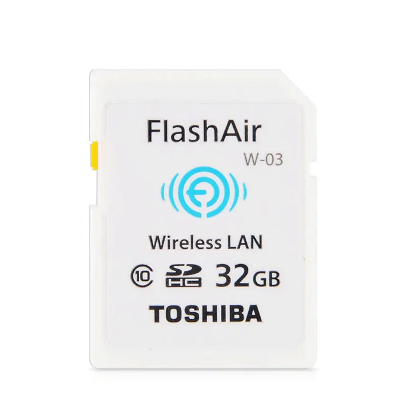 TOSHIBA FlashAir W 04 16 ГБ 32 64 SDHC Беспроводной SDXC Wi Fi SD карты UHS I Class 10 U3 флэш памяти для
