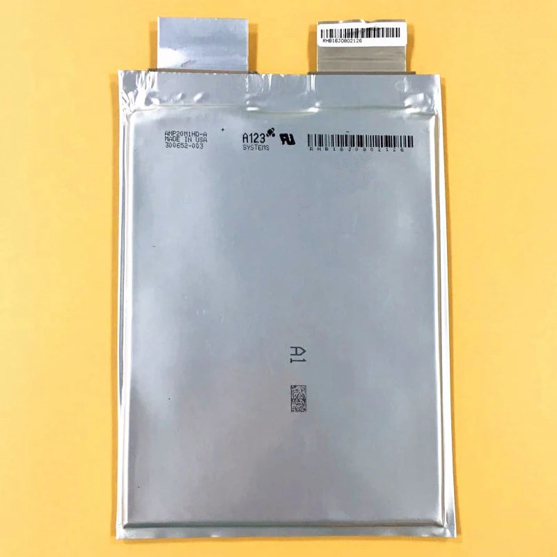 Полностью новый США A123 20Ah 3 2 V 30C lifepo4 литий полимерный перезаряжаемый аккумулятор