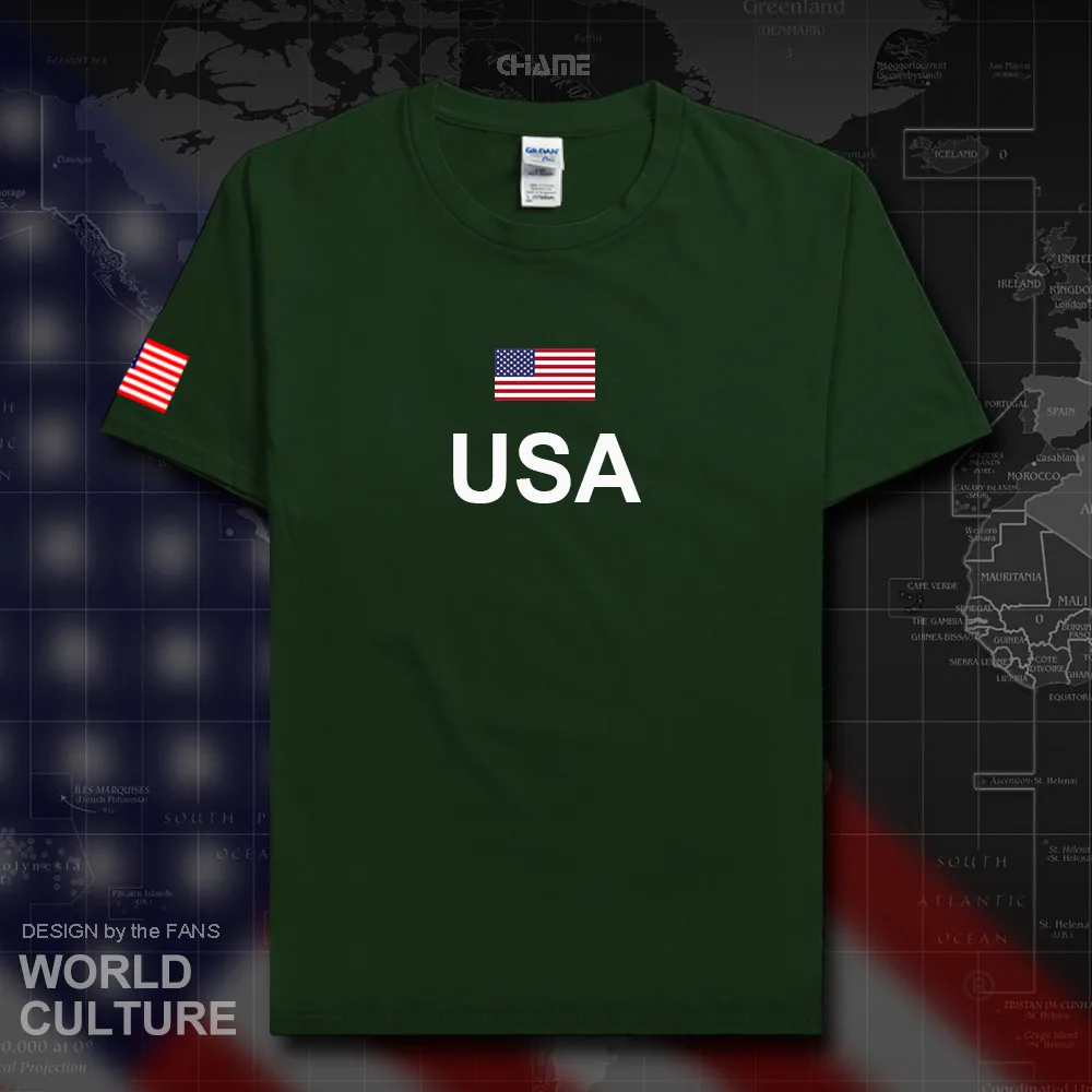 Футболка мужская из натурального хлопка для занятий фитнесом 2017|Мужские