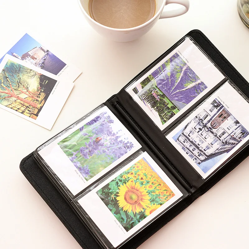 64 карманы фотоальбом Instax Мини альбом для Fujifilm Плёнки 7 s 8 25 50 случае Instant polaroid instax