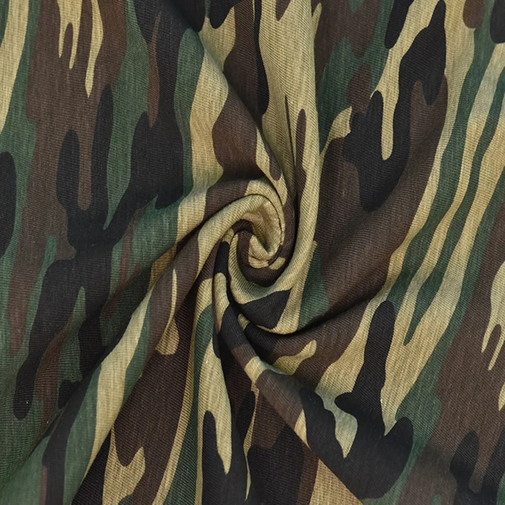 2018 хлопковая ткань с камуфляжным принтом Лоскутные материалы для шитья штаны