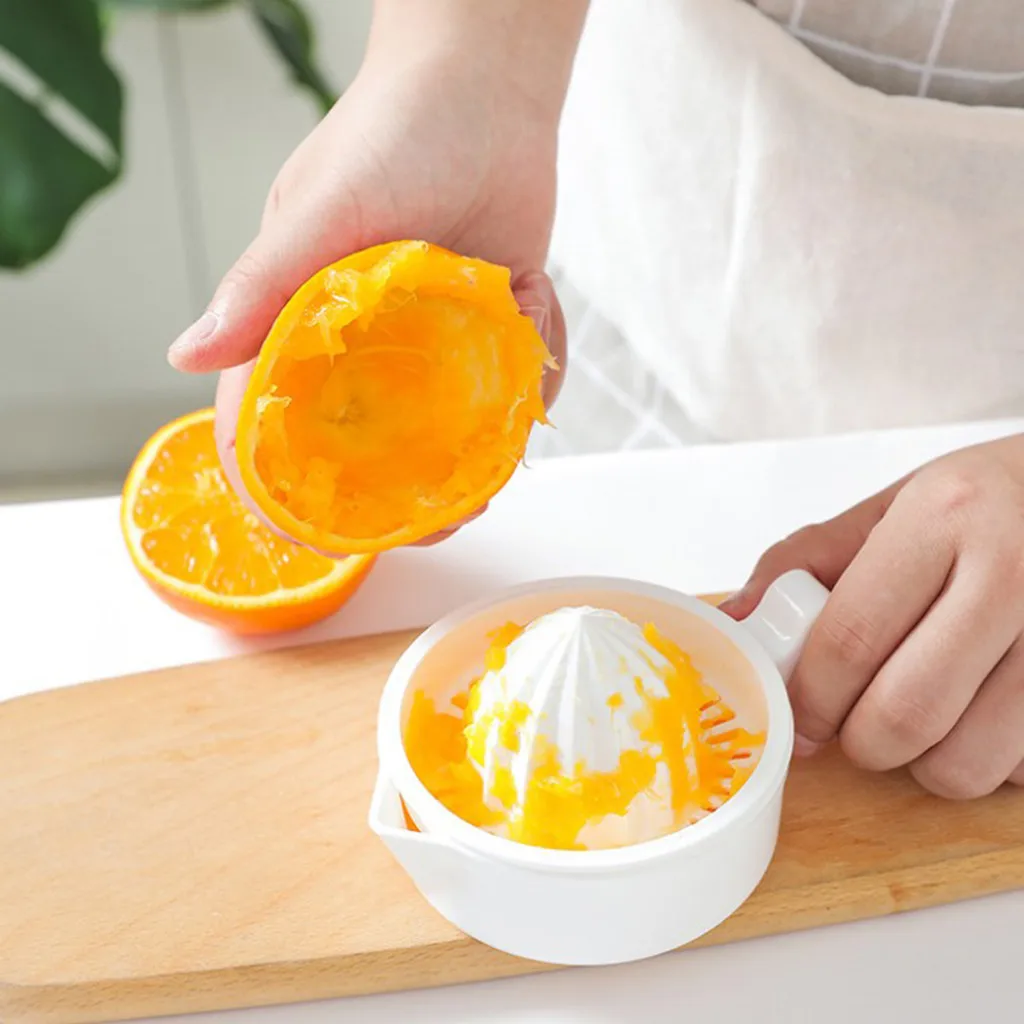 Portable Household Small Juice Extractor Bar Manual Drink Orange Lemon Citrus Maker Lime Fruit Juicer Squeezer Cup | Дом и сад
