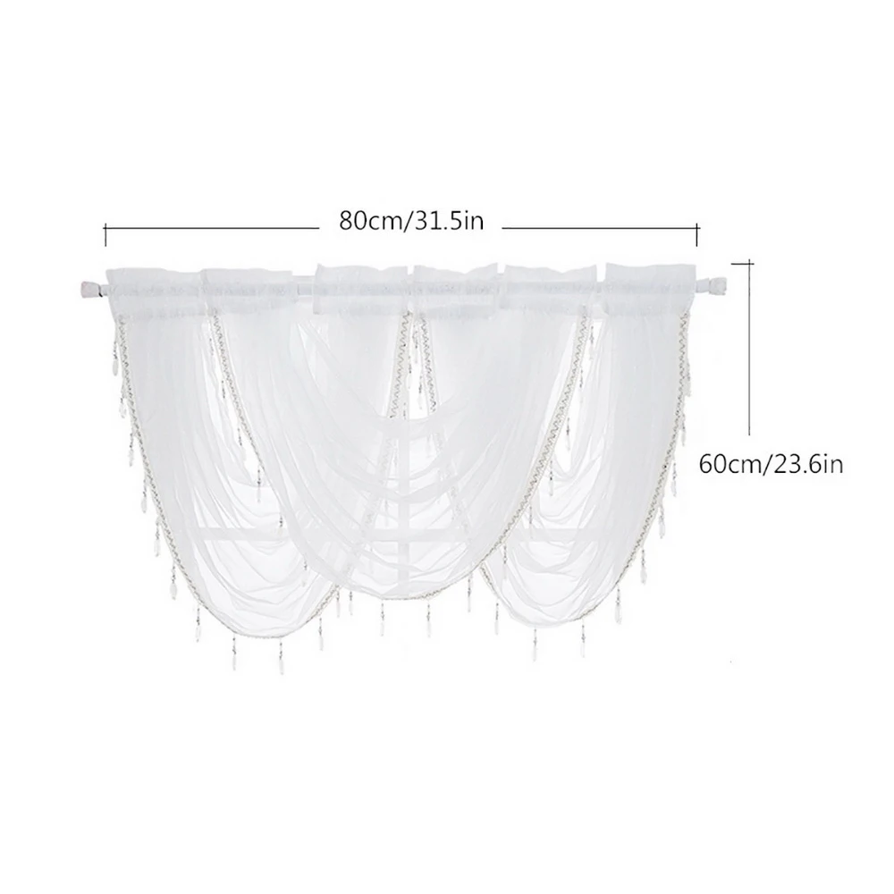 Горячая Распродажа занавеска с водопадом серебряная шелковая линия роскошная