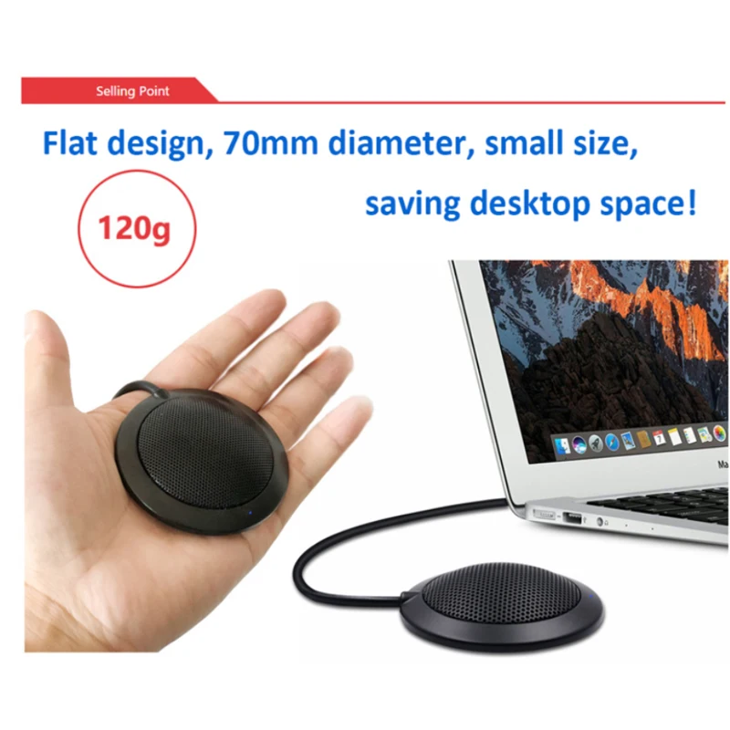 Микрофон конденсаторный всенаправленный с usb-портом | Электроника