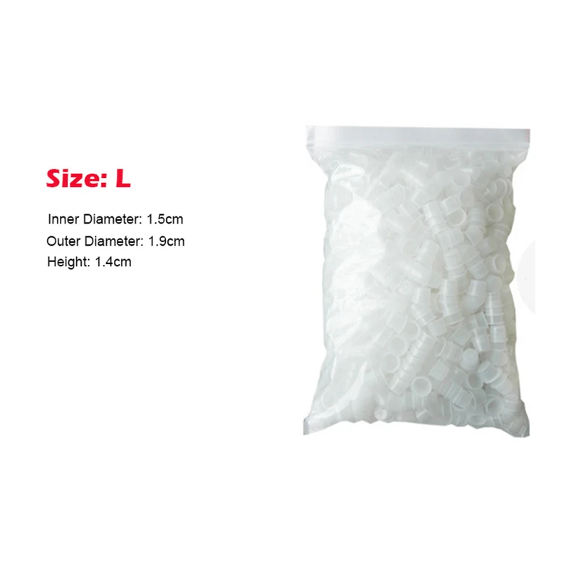 100 шт. пластик чернила татуировки чашки для перманентного макияжа бровей Макияж