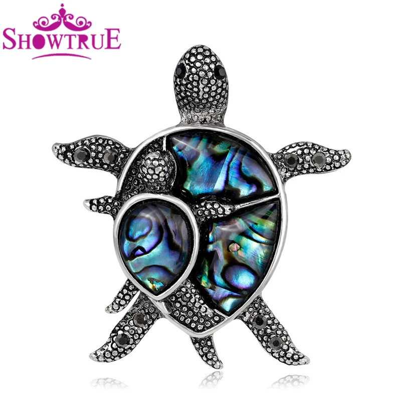 Новые модные свадебные черепаха Корпуса Броши хиджаб Булавки до Серебряные