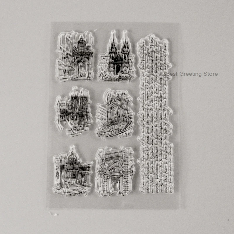 Европейские городские Угловые марки задние марки|stamps post|stamp stampstamp card |