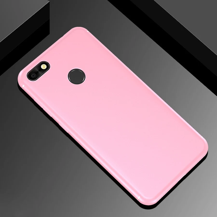 pink Чехол JFVNSUN для huawei Nova Lite SLA-L22, матовый, мягкий, из ТПУ, силиконовый защитный чехол для huawei Nova Lite, чехол 5,0" - Цвет: pink