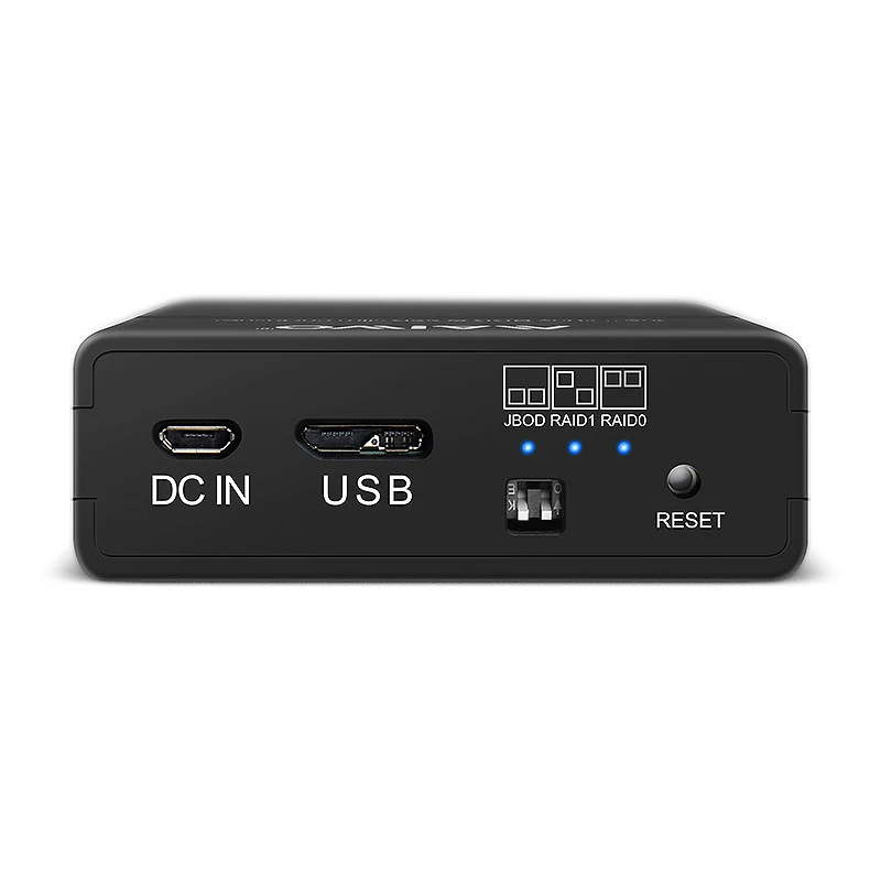 MAIWO K25682 2 Bay коробка для жесткого диска с 2,5 дюймов Sata/Hdd/Usb корпус с питанием от Usb или внешний 5В 2A адаптер Черный