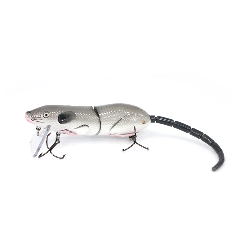 1 шт. приманка для рыбалки Реалистичная мышка Crankbait Vivid 3D Eyes плавания 13 см 60 г