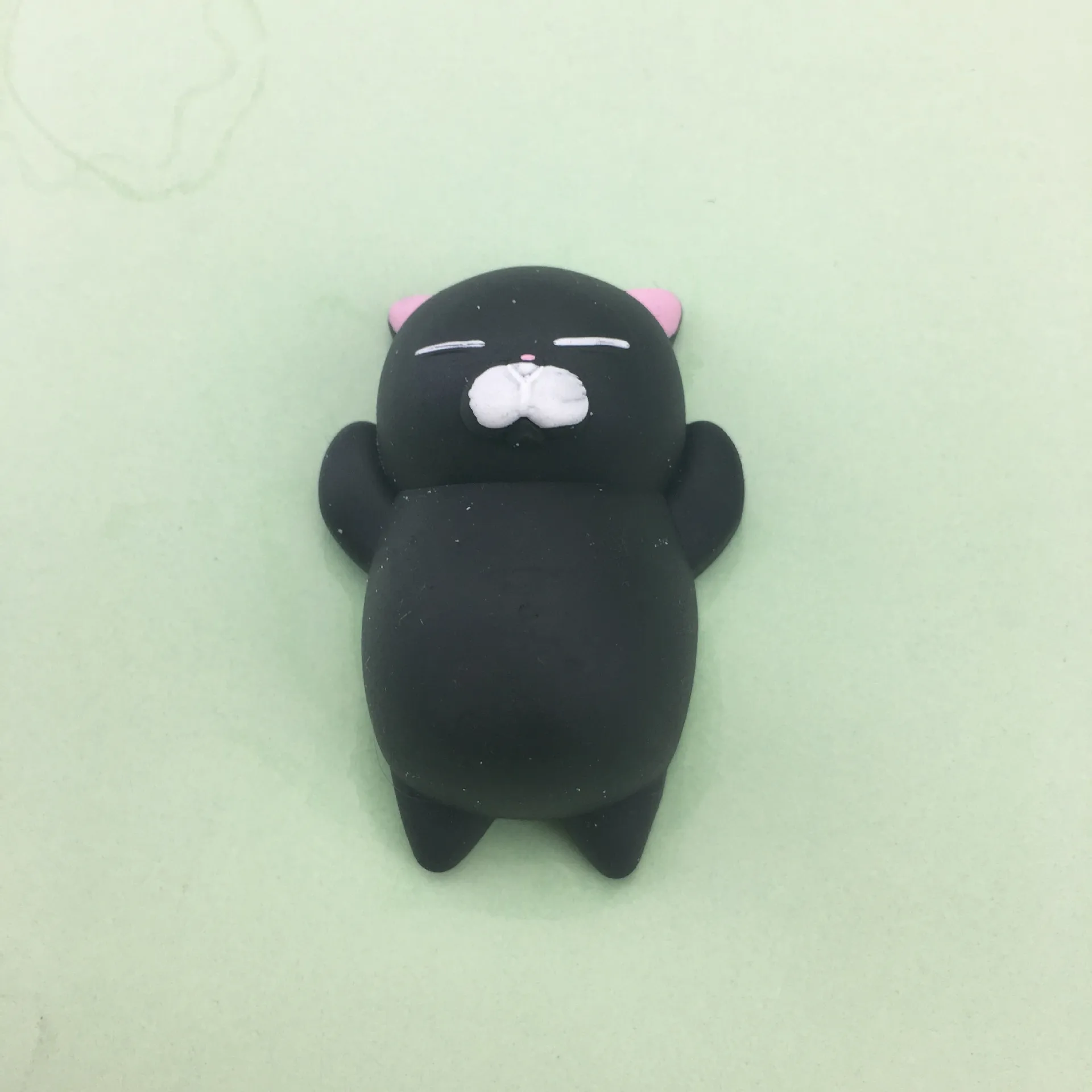 Забавные Мини сжимаемые игрушки Мягкие силиконовые ручные животные кошка каваи