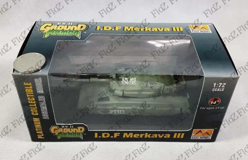 Израиль ЦАХАЛ MBT Меркава III Синай 1/72 готовой Танк легкая модель| |