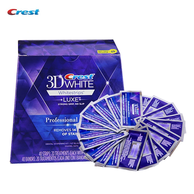3D белые отбеливатели для отбеливания зубов роскошные профессиональные эффекты