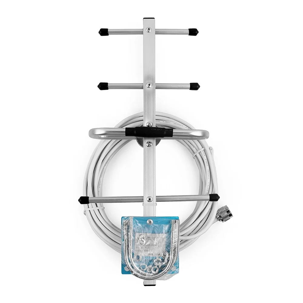 Directional Yagi Antenna Gain 850/900MHz 8dBi Outdoor for Cellular Signal Booster Communication Amplifier With N Male Connector