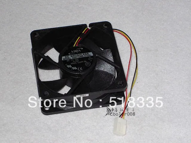Для ADDA AD0712MB A73GL 70*70*25 мм 70 7025 7 см DC 12 В 0.15A серверный вентилятор для компьютера чехол
