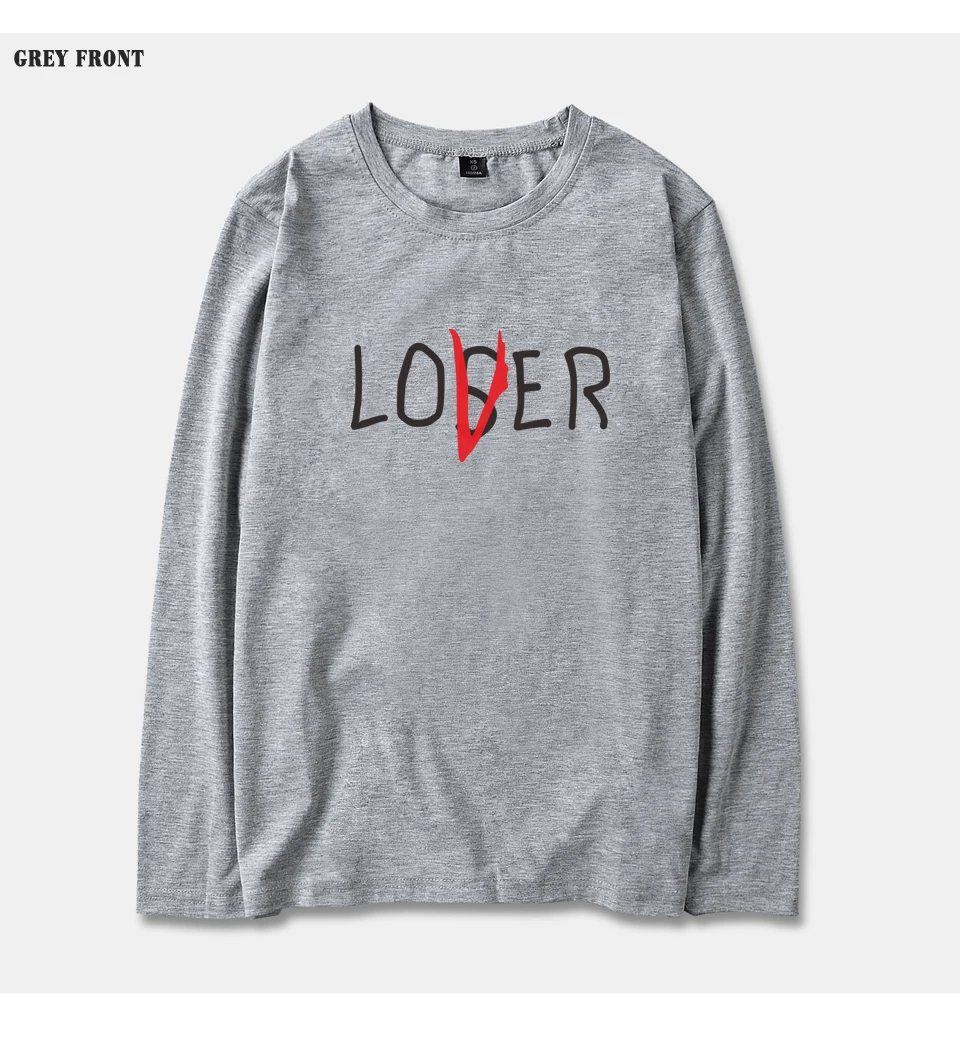 Фильм это проигравших Club Футболка Для мужчин/Для женщин Harajuku Loser Lover это вдохновил футболка Повседневное футболка с круглым вырезом футболки топы больших размеров