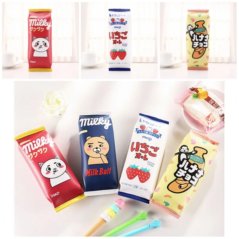 Новая мультяшная сумка для карандашей со вкусом косметичка с милыми кошками