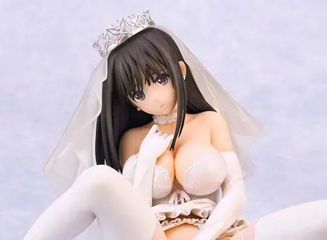 Новая горячая сексуальная фигурка Tony Коллекция игрушек аниме вина! Saeki Ai Wedding Ver.