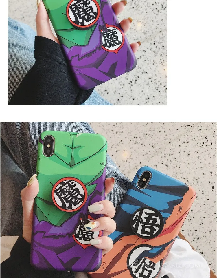 Горячая Распродажа, мягкий силиконовый чехол Dragon Ball Super Son Goku для iphone 6 plus, 7, 8, 8 plus, 11 Pro, X, XS, XR, MAX, чехол с подставкой для боевого телефона