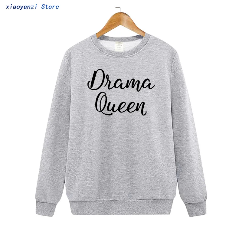 2021 Новое поступление модных женских сапог бренд уличной моды Drama Queen печати кофты
