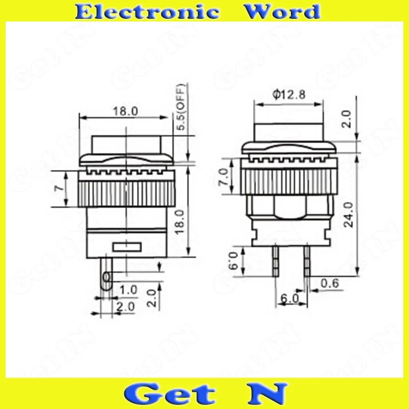 10 шт. переключатель с подсветкой 3 а/250 В 16 мм|switch with light|switch switchswitch 16mm |
