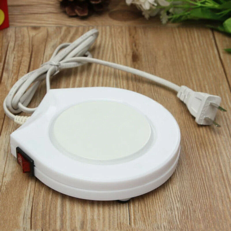 Warmer Cup heater Tea Coffee Milk Tool Accessory 1pc Electric White 11*11.5*2cm 43" Cable length Feeding bottle | Дом и сад