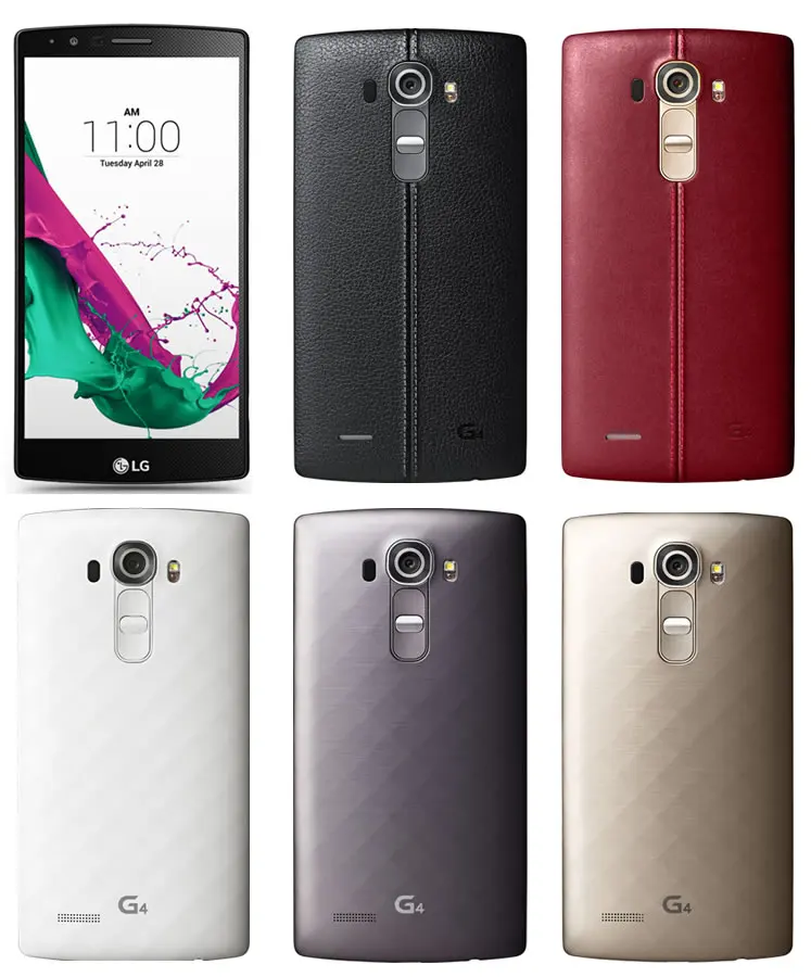 

Original Unlocked LG G4 H815 H818 F500 / H810 Hexa Core Android 5.1 3GB ROM 32GB 5.5 inch Cell Phone 16.0 MP Camera 4G LTE