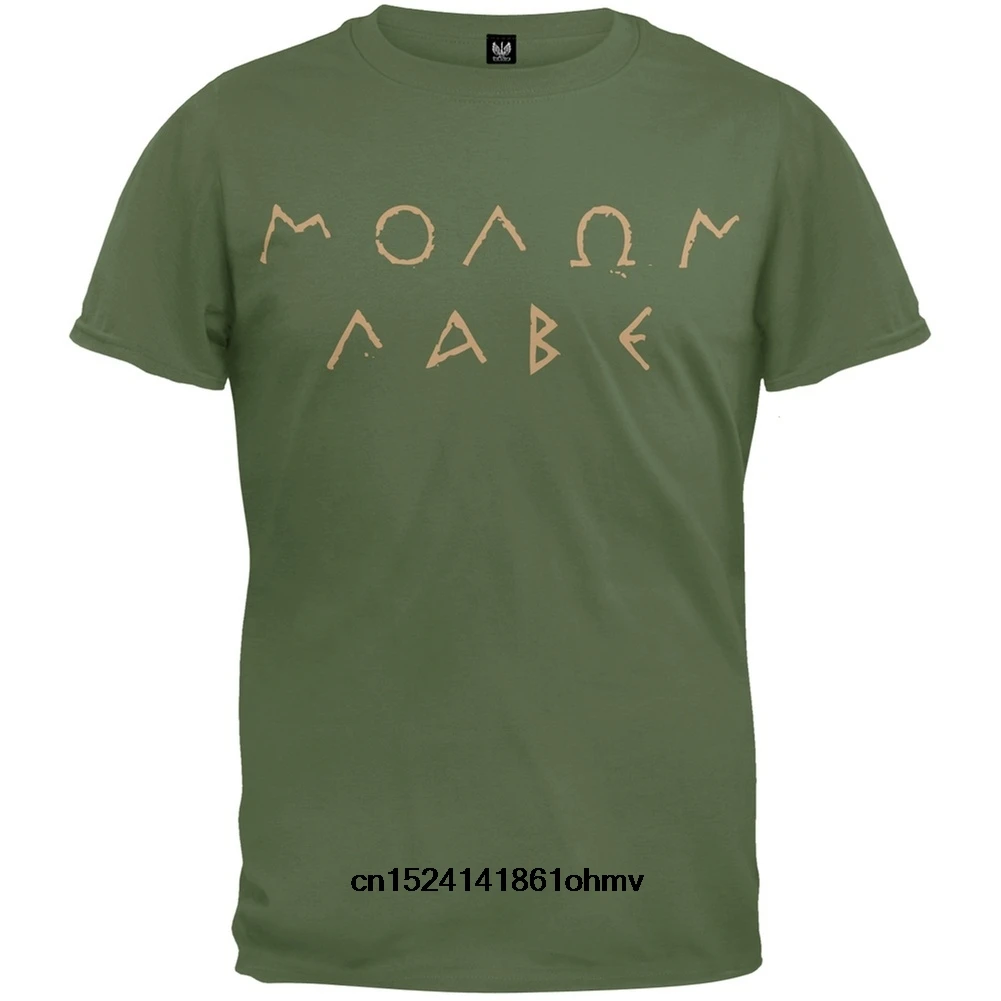 Забавная Мужская футболка белая черная Старая Слава-Molon Labe древние греческие