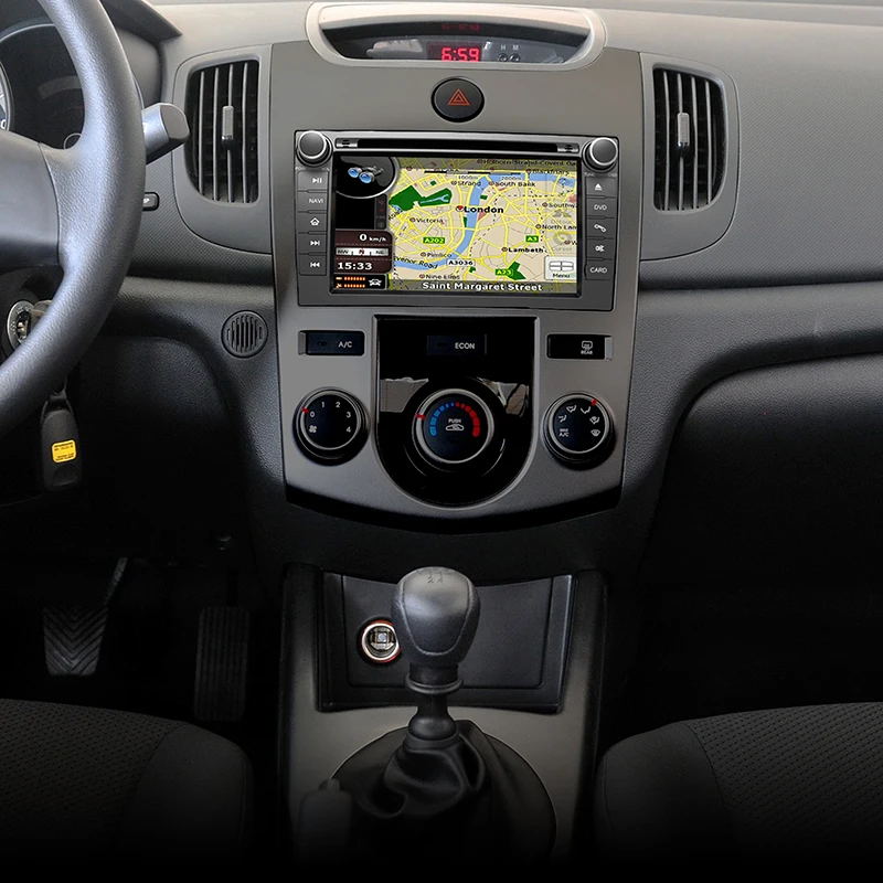 Автомобильный DVD-плеер для автоматического кондиционера Kia Cerato/Forte 2012 Gps с