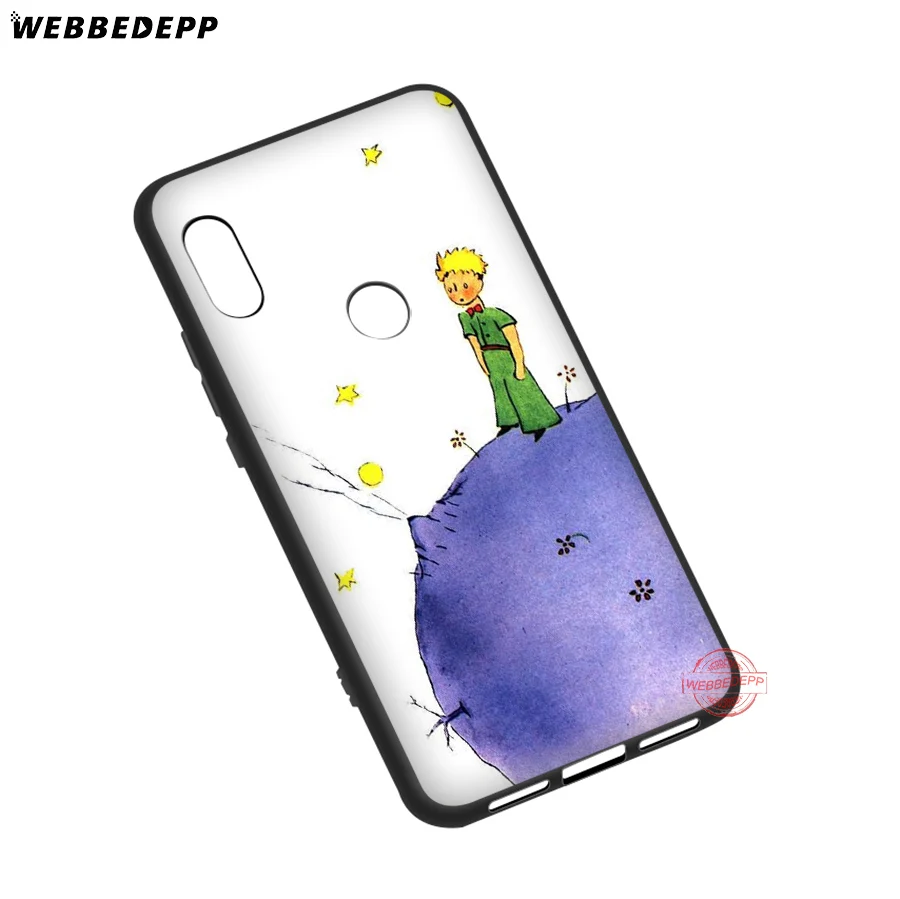 Мягкий силиконовый чехол WEBBEDEPP The Little Prince для Xiaomi Mi 6 8 9 SE MAX 3 A1 A2 Lite F1 | Мобильные