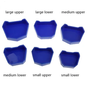 Основа для моделирования зубных протезов, 3 размера (Большойсредниймаленький), 6 шт.