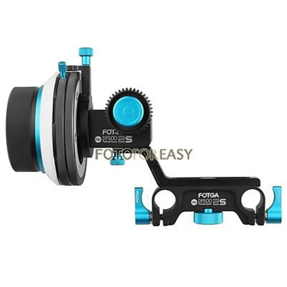 FOTGA DP500-IIS Dampen A/B Hard Stop Follow Focus для BMCC F55 5diii FS7 C100 C300 F3 HD DSLR DV видеокамеры | Электроника