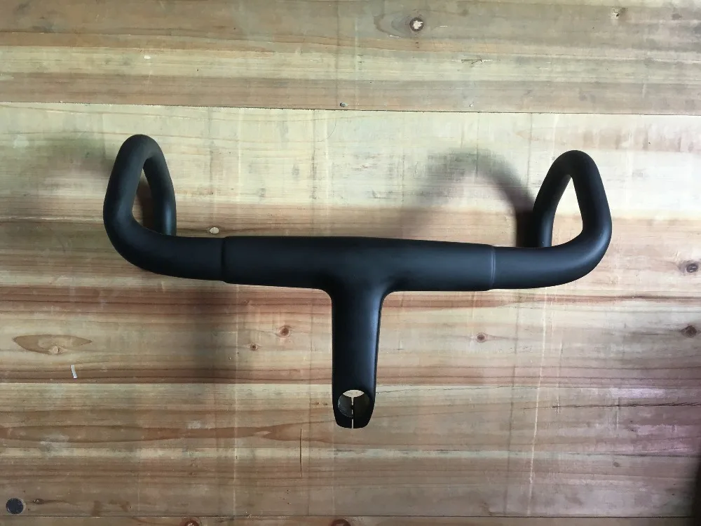 Купить 2018 дизайн! Внешний Интегрированный руль FASTERWAY из углеродного волокна для дорожного велосипеда со стержнем, руль из углеродного волокна для ...