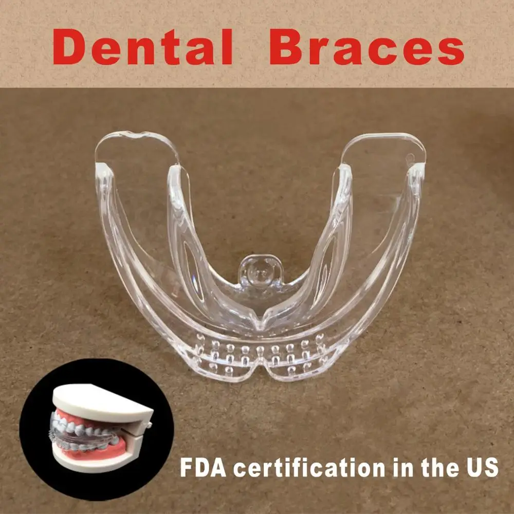 Невидимый Брекеты зубная Каппа выпрямить зубы лоток ортопедические фиксатор