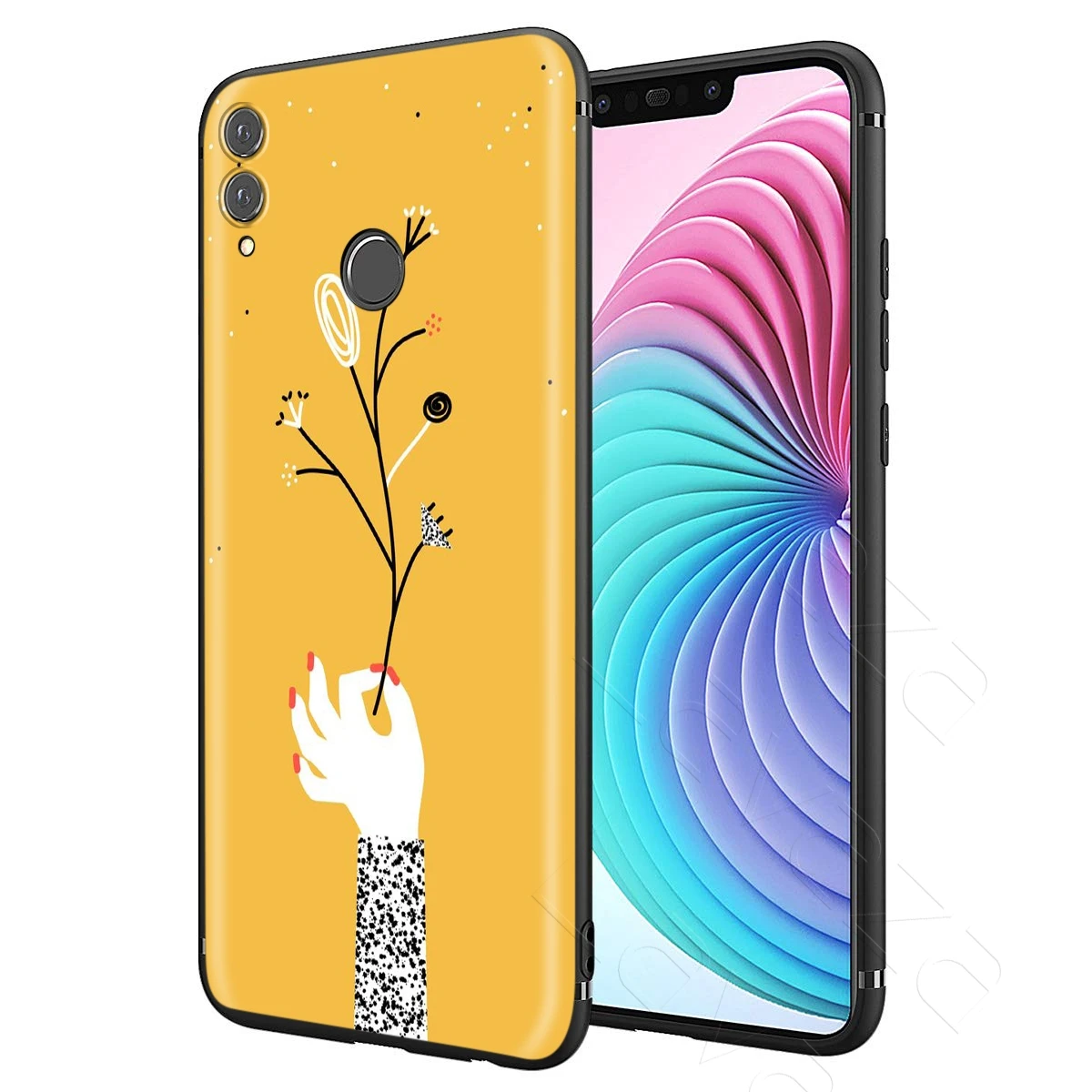 Lavaza Passion Flower Rose Sunflower Aesthetic Case for Huawei Mate Y7 Y9 P8 P9 P10 P20 P30 P40 Max Lite Pro P Smart Mini |