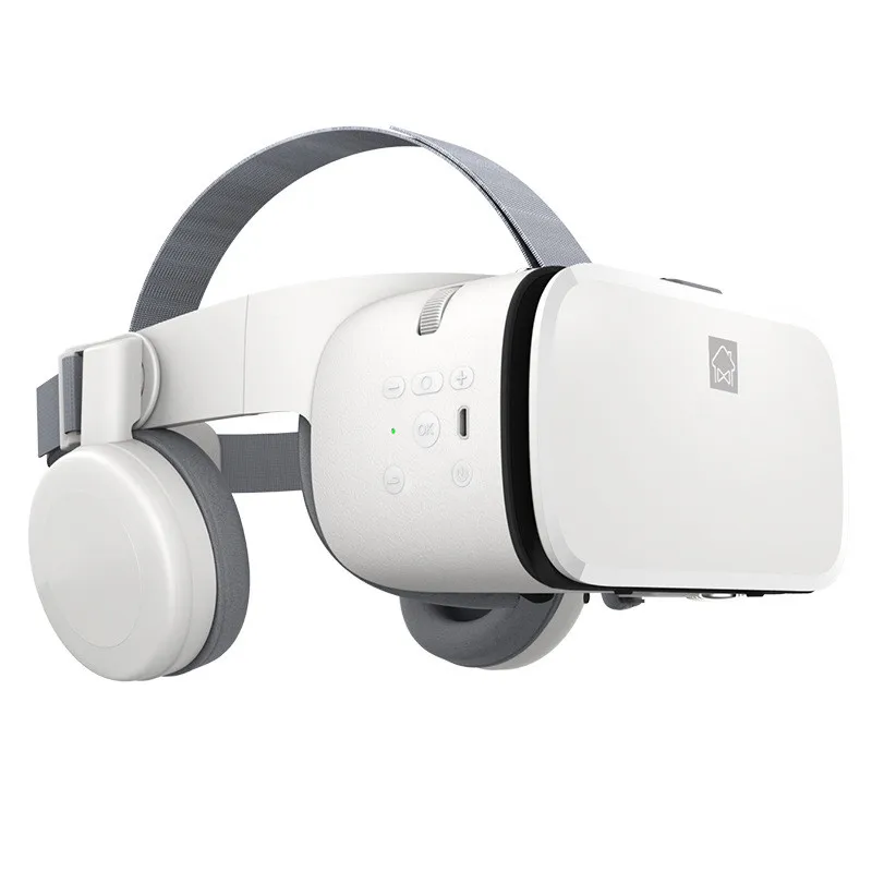 Белый Bobovr Z6 складные VR 3D очки Виртуальная реальность мини картонный шлем VR очки гарнитуры BOBO VR для 4-6 дюймового смартфона - Цвет: Белый