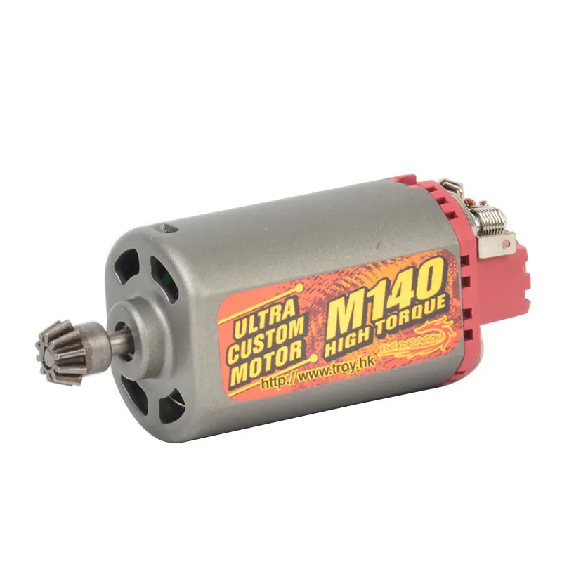 TACTIFANS Big Dragon M120/140/160 высокий крутящий момент/высокая Скорость мотор AEG/отлив мотор длинный/короткий оси для страйкбола M4/MP5 M16 G3 P90 АК