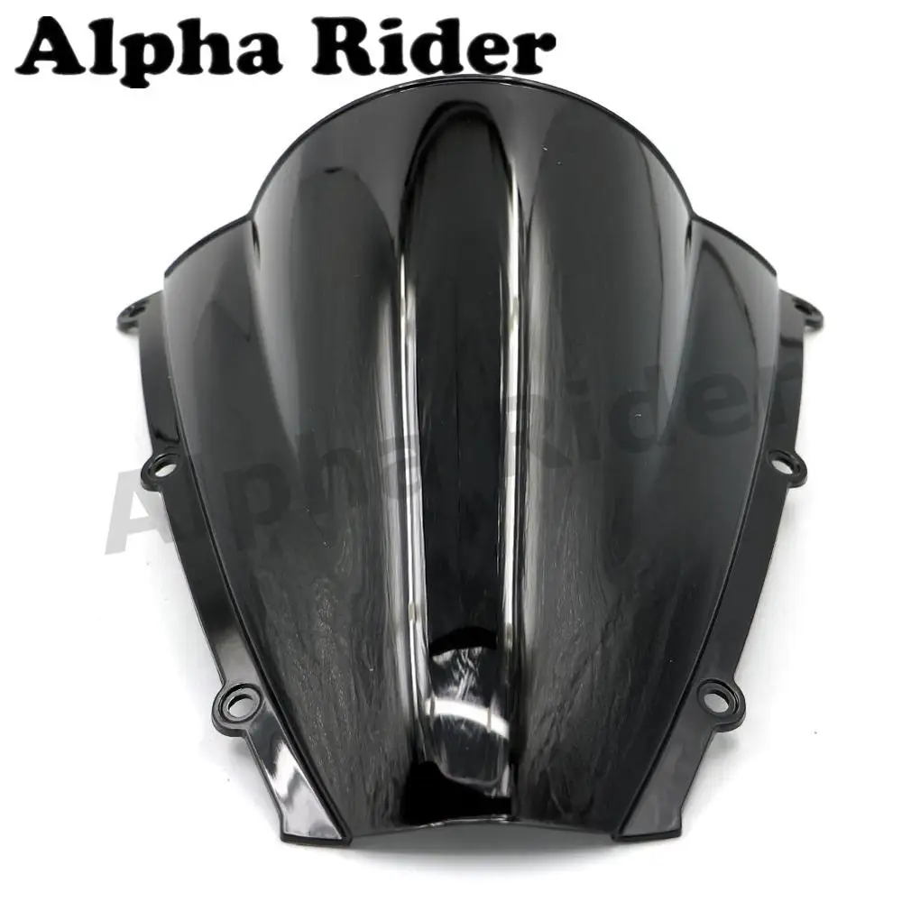 Двойной пузырь лобовое стекло мотоцикла для Honda F5 2003 2004 CBR600RR CBR 600RR ABS черный