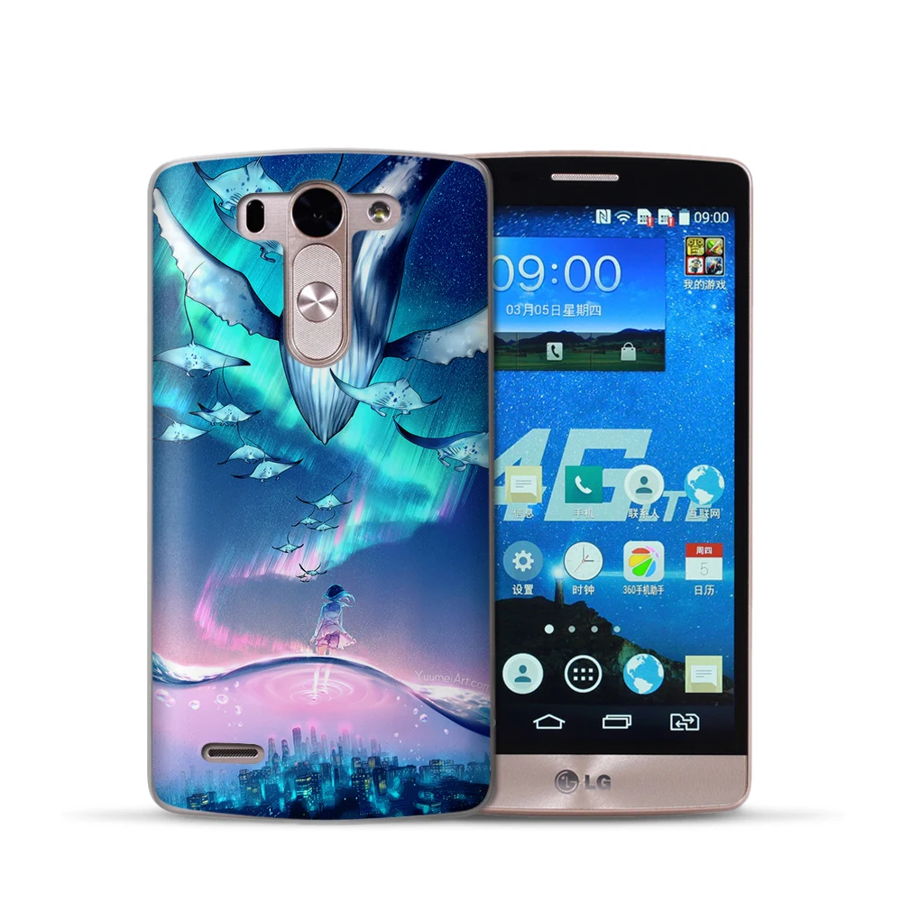 Красивый мультяшный чехол для телефона LG G4 G5 G6 X Power 2 Screen Q6 Q8 K4 K7 K8 K10 2017 милый Чехол