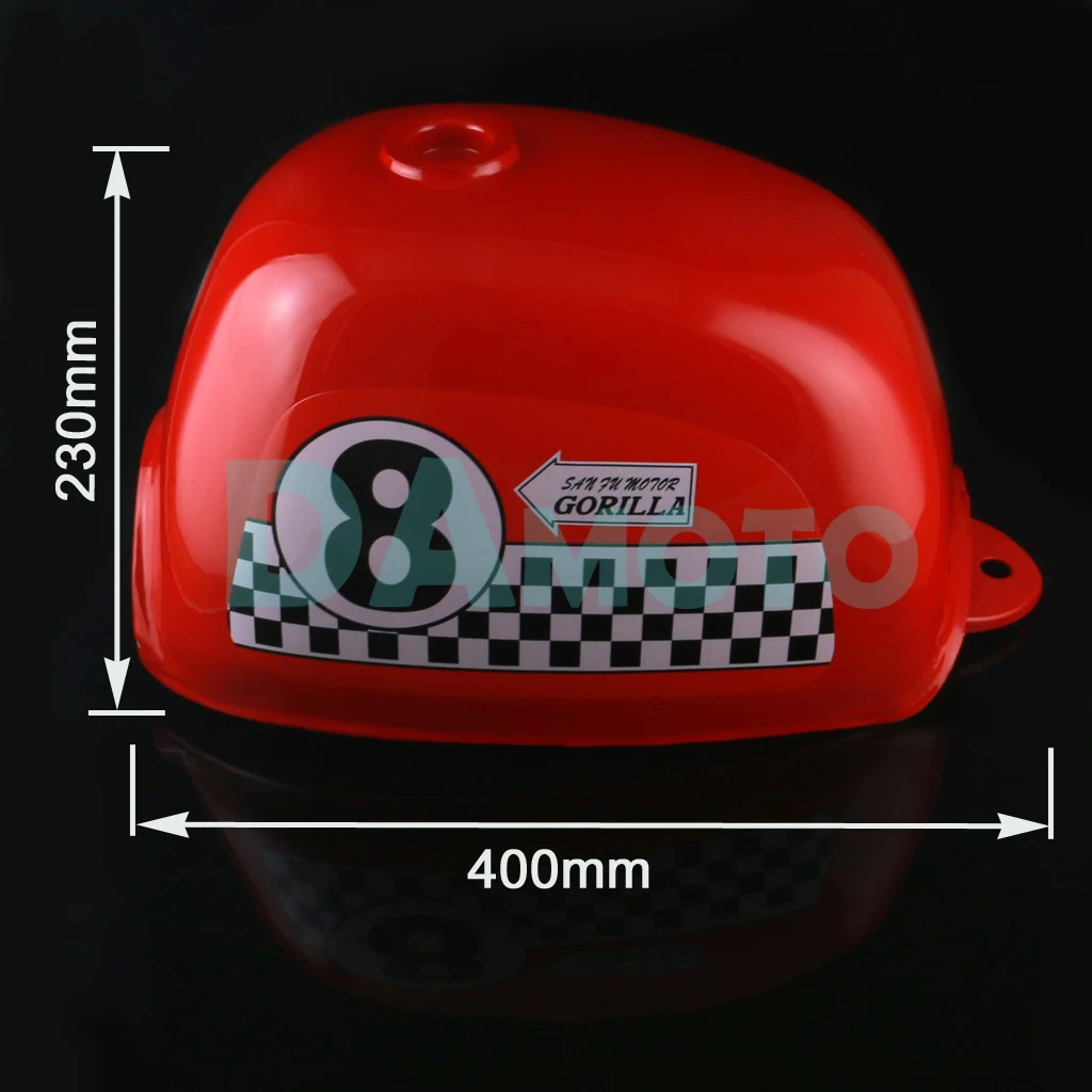 Красная крышка топливного бака KDF для HONDA MONKEY TONELLI Mini Trail Z50 Z50A Z50J Z50R Garilla
